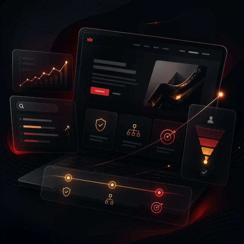 Technasurge premium growth and conversion strategy visual